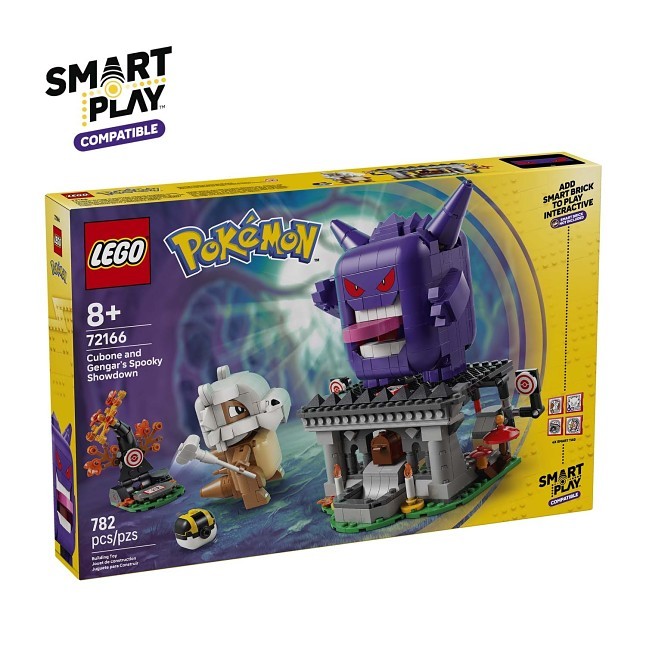Gengar LEGO® Pokémon™ SMART Play™ & Sitting Cuties Plush Bundle