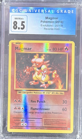 Magmar 20/108 Evolutions Reverse Holo - Pokemon (2016) - CGC 8.5