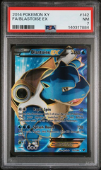Blastoise EX - 142/146 - XY Base Set - 2014 Pokemon - PSA 7