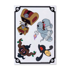 Ghost Types Pokémon Halloween Window Clings (5 Sheets)