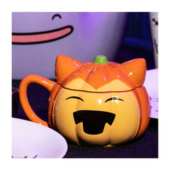 Pumpkin Snorlax Pokémon Halloween Sculpted Mug