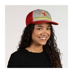 Xatu Gray Unstructured Five-Panel Hat (One Size-Adult)
