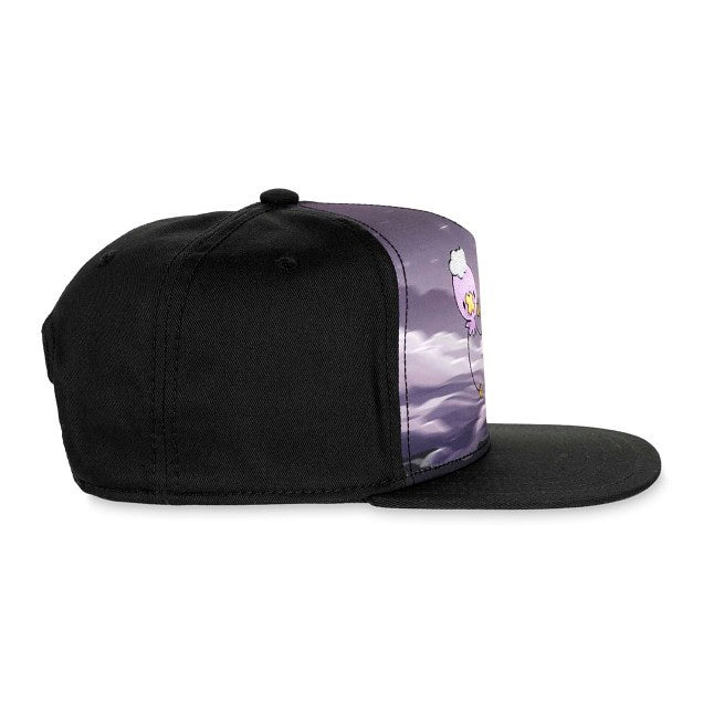 Drifloon Black Flat-Bill Hat (One Size-Adult)