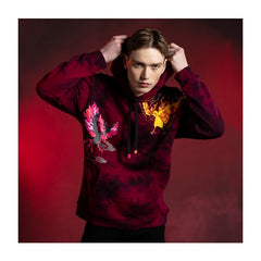 Moltres & Galarian Moltres Red Pullover Hoodie - Adult