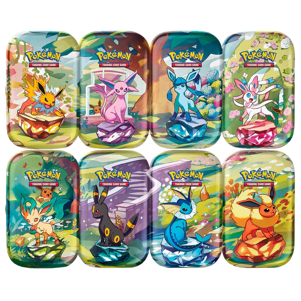 2025 Pokemon Prismatic Evolutions Mini Tin SV