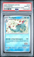 Feraligatr - 213 - Scarlet & Violet Promo - 2025 Pokemon - PSA 10