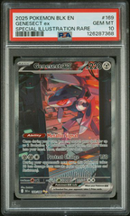 Genesect EX 169/086 SV: Black Bolt - 2025 Pokemon - PSA 10