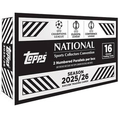 2026 Topps UEFA Soccer NSCC Collection Box National Exclusive image 0