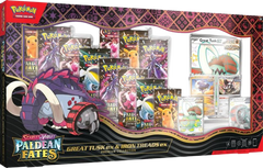 Paldean Fates Great Tusk ex & Iron Treads ex Premium Collection
