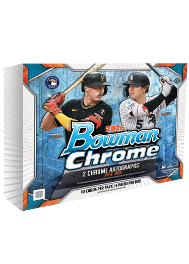 2026 Bowman Chrome Baseball Hobby Box image 0