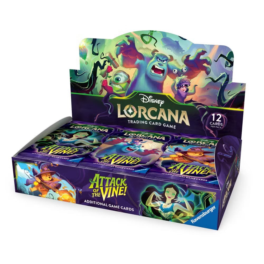 Disney Lorcana TCG Attack of the Vine! Booster Box 24 Booster Packs image 0