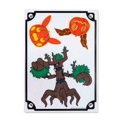 Ghost Types Pokémon Halloween Window Clings (5 Sheets)
