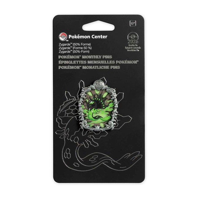 Zygarde 50% Forme Pokémon Monthly Pins: Legendary Moments Pin (7 of 12)