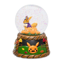 Eevee Pumpkin Patch Snow Globe