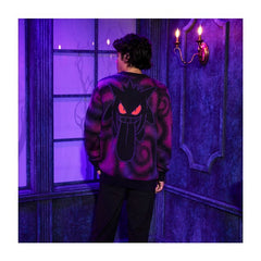 Gengar Purple Knit Cardigan - Adult