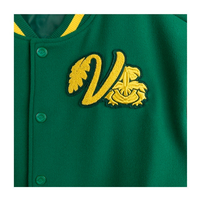 Venusaur Green Baseball Varsity Jacket - Adult