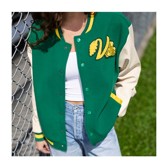 Venusaur Green Baseball Varsity Jacket - Adult
