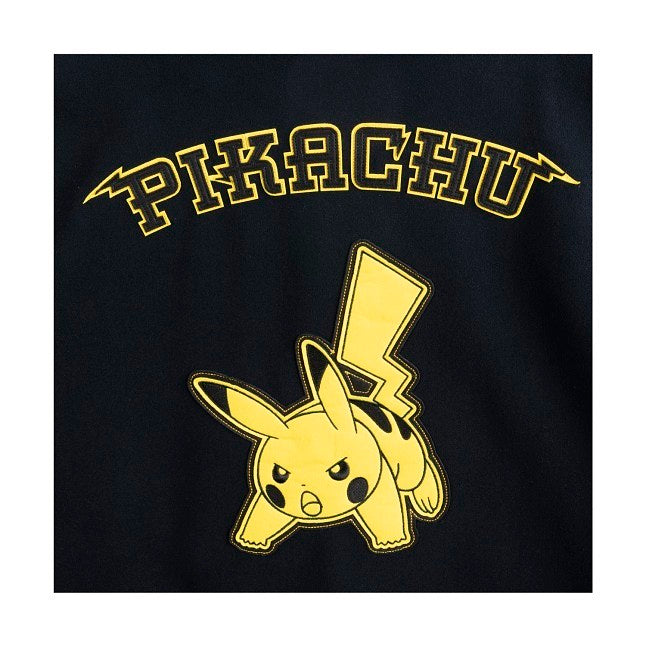 Pikachu Yellow Baseball Varsity Jacket - Adult