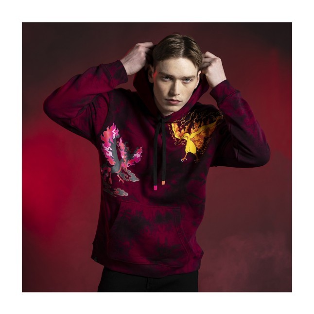 Moltres & Galarian Moltres Red Pullover Hoodie - Adult