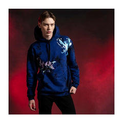 Articuno & Galarian Articuno Blue Pullover Hoodie - Adult