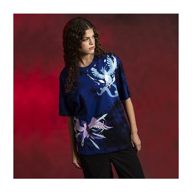 Articuno & Galarian Articuno Blue Oversize T-Shirt - Adult