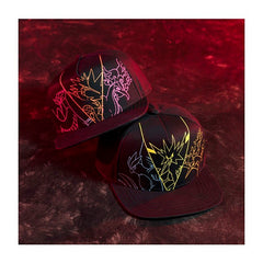 Articuno, Zapdos & Moltres Black Flat-Bill Hat (One Size-Adult)