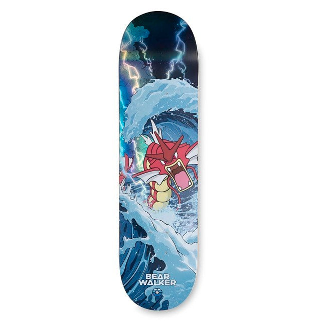 Pokémon Center × Bear Walker: Shiny Gyarados Skateboard Deck