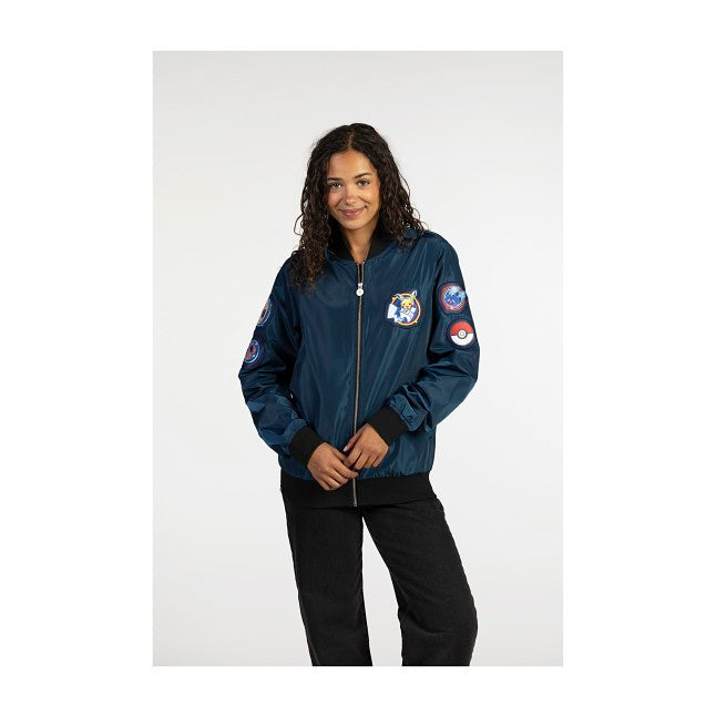 Pokémon × ESA: Dark Blue Bomber Jacket - Adult