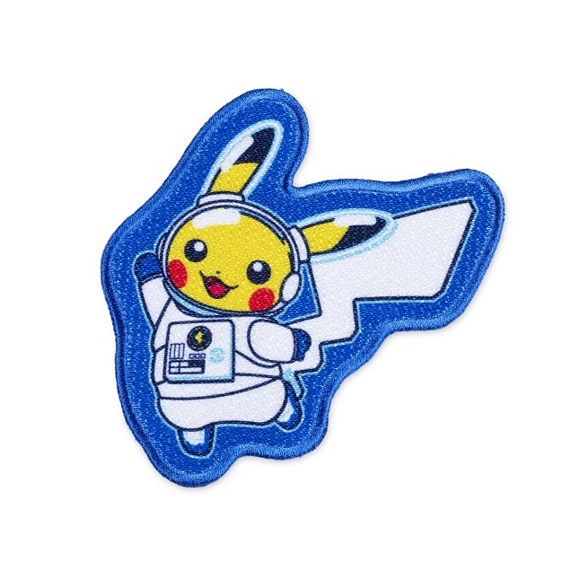 Pokémon × ESA: Pikachu, Lunatone, Minior, and Cosmog Patches (4-Pack)