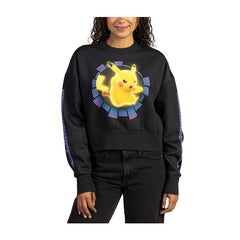 Pokémon Night Out: Pikachu Crop Sweatshirt - Women