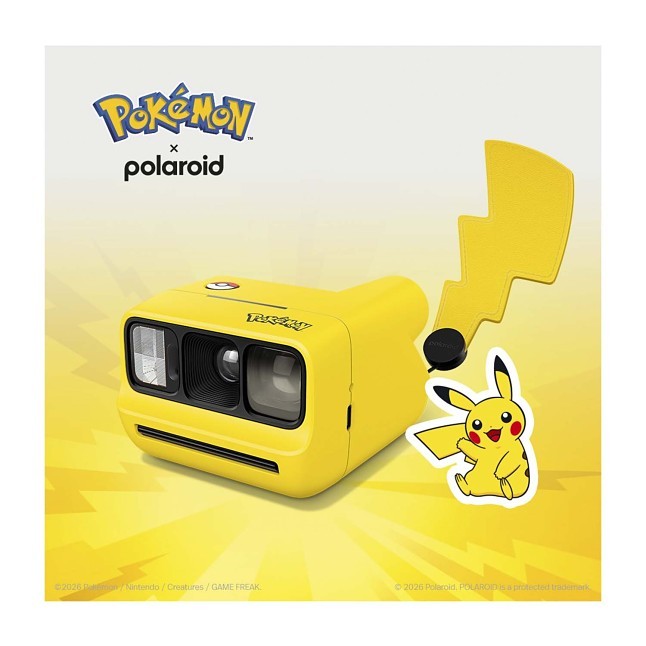 Pokémon × Polaroid: Polaroid Go Instant Camera Generation 3—Pikachu Edition