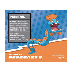 Pokémon 2027 Day-to-Day Calendar