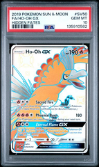 Ho-Oh GX SV50/SV94 - Sun & Moon Hidden Fates - 2019 Pokemon - PSA 10