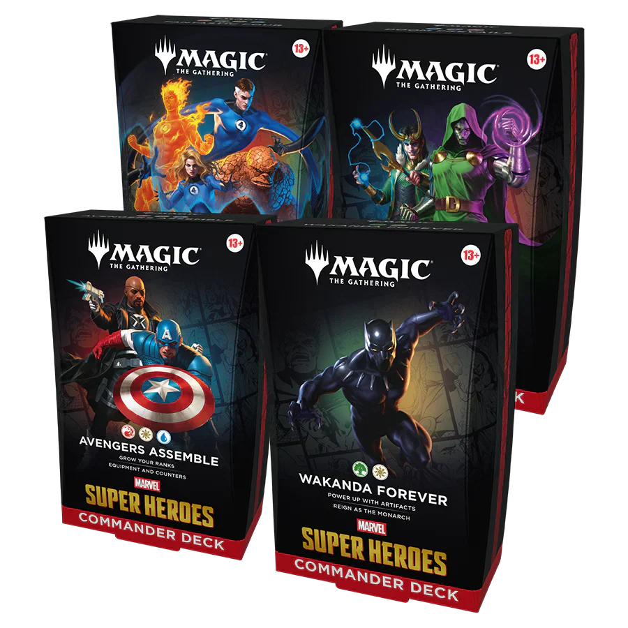 Marvel Super Heroes Commander Deck Case - Commander: Marvel Super Heroes image 0